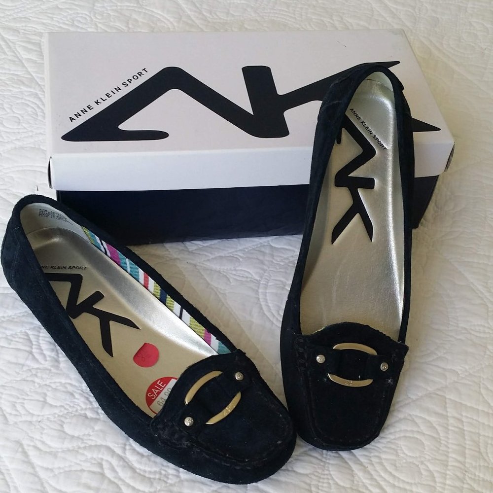 Anne Klein Sport leather flats Size 8.5M NIB